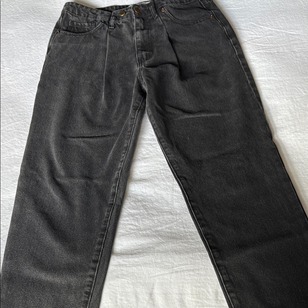 High Rise Black Jeans